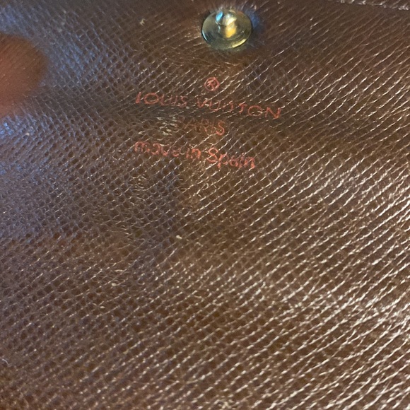 COPY - 🤎🧡🤎Luis Vuitton Damier Ebene canvas Sarah wallet crossbody bag - Picture 11 of 12